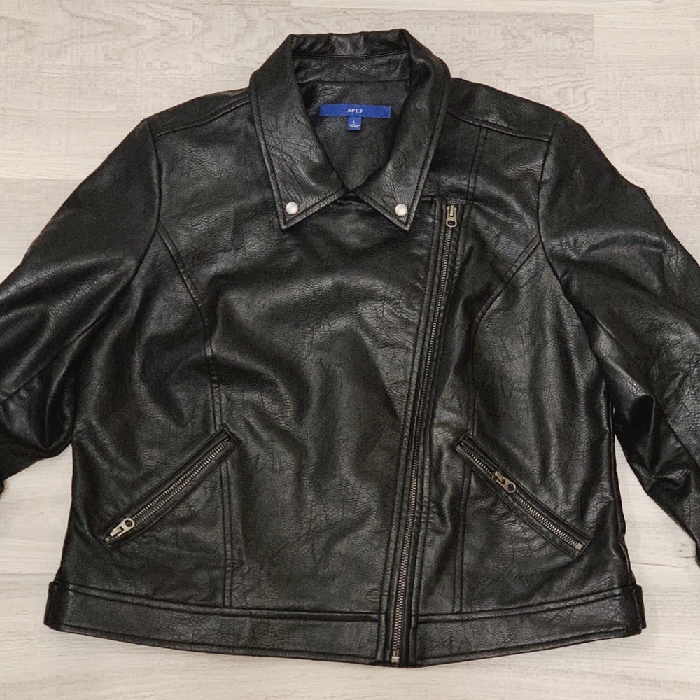 Faux Leather Jacket
